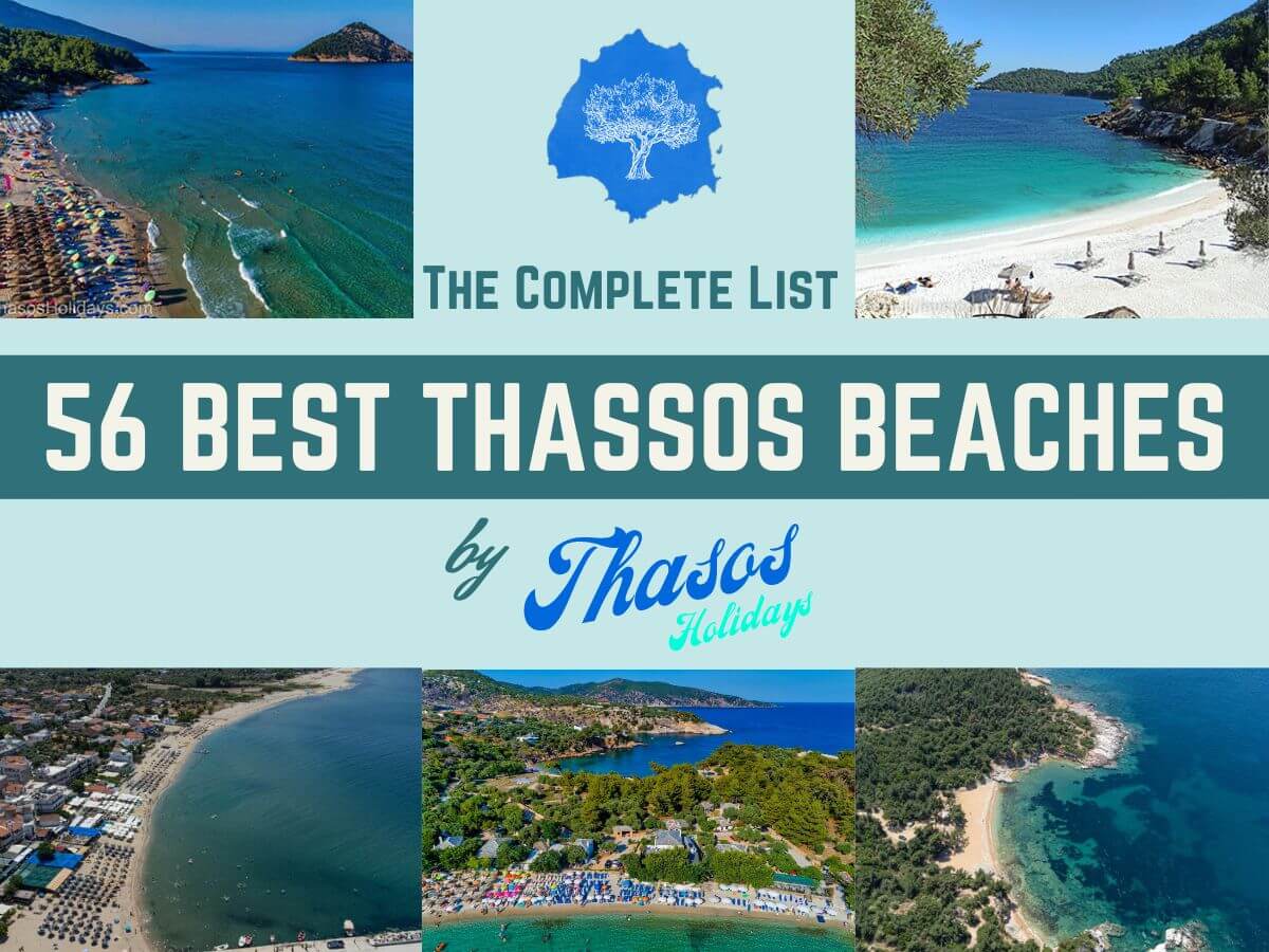 Featured Infographic Thassos Beaches
