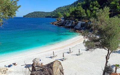 Marble Beach Thassos: a beach like no other