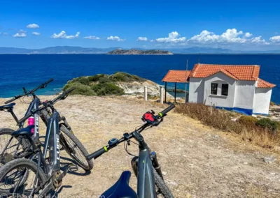 ebike tour thassos in marble section